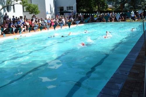 Inter house swimming