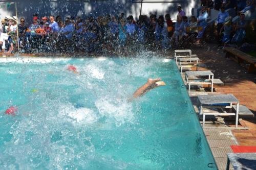 Inter house swimming